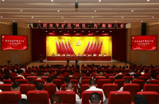 平城区召开“两优一先”表彰大会